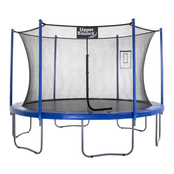 Trampoline pads and clearance nets