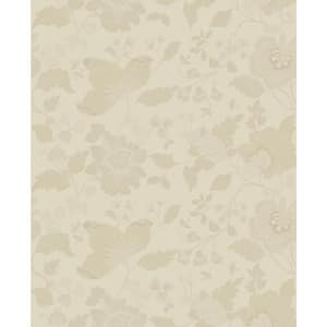 Vittoria Cream Floral Wallpaper Sample