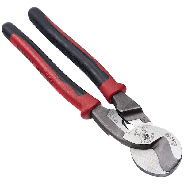 Klein Tools Journeyman High Leverage Cable Cutter with Stripping