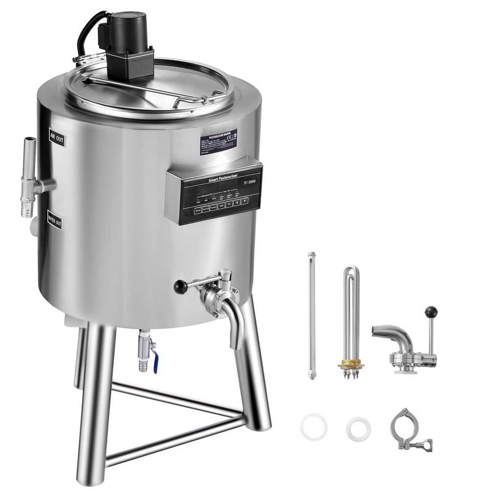 Milk Pasteurizer 30 L Food Grade Stainless Steel Professional Pasteurization Milk Pasteurization Machine 2025 Upgrade