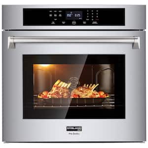 30 in. 4.8 cu. ft. Built-In Single Electric Wall Oven Self-Cleaning in Stainless Steel