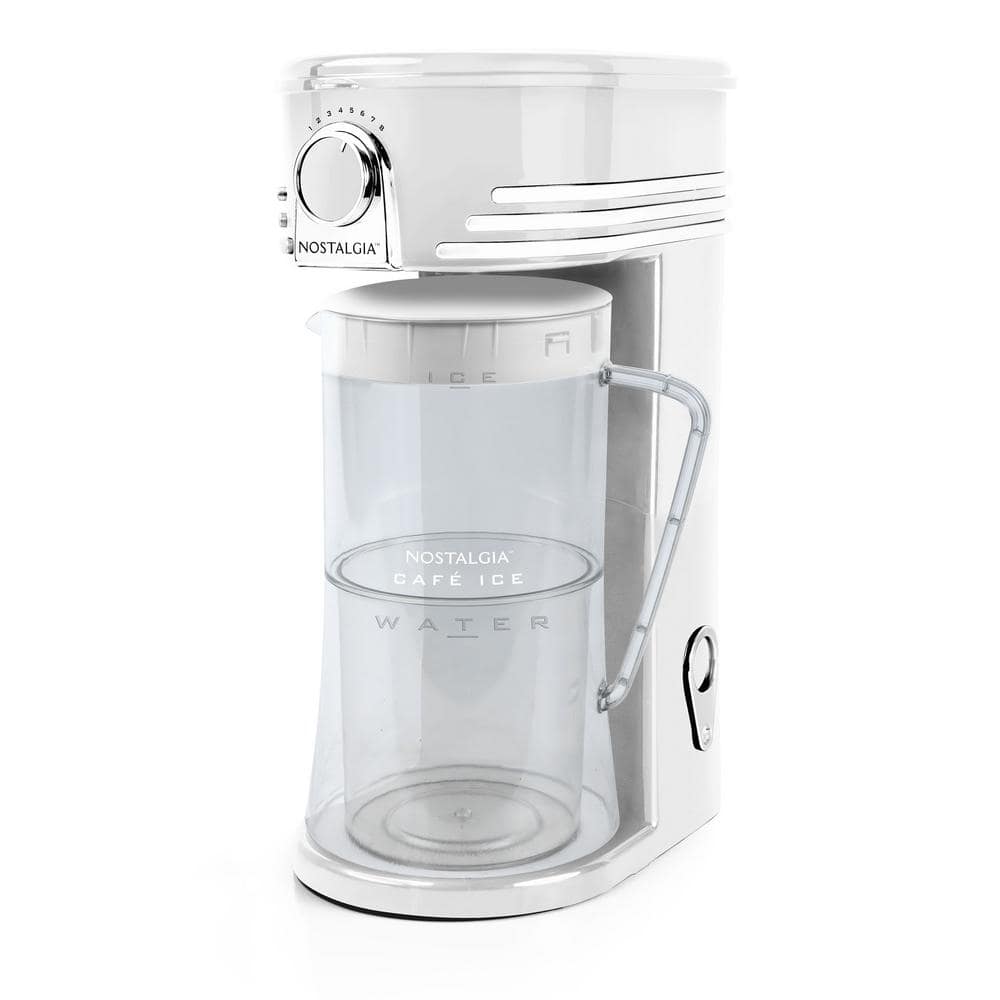 LITIFO Iced Tea Maker and Iced Coffee Maker Brewing System with 2-quart  Pitcher, sliding strength selector for Taste Customization, Stainless Steel