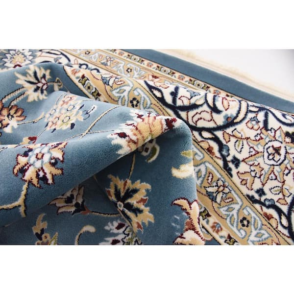 Narenj Leeds Blue 10' 0 x 13' 0 Area Rug