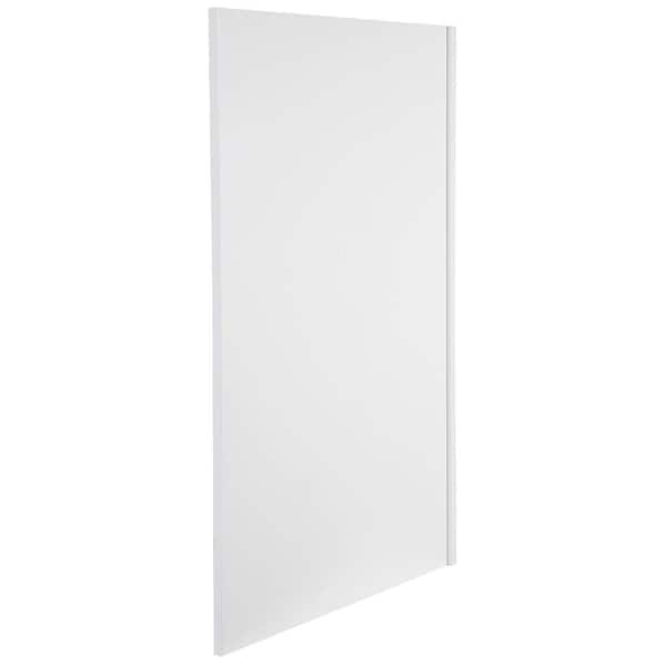 Hampton Bay White 24.66x34.5x1.66 in. Dishwasher End Panel