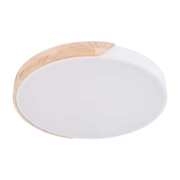 Luca 15.75 in. 1-Light Dimmable 6000K Cool White Light Integrated LED Flush Mount Light