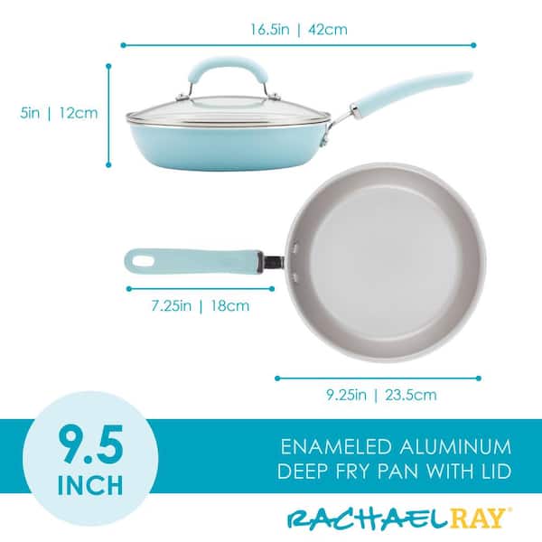 Create Delicious 10.25-Inch Covered Induction Deep Skillet