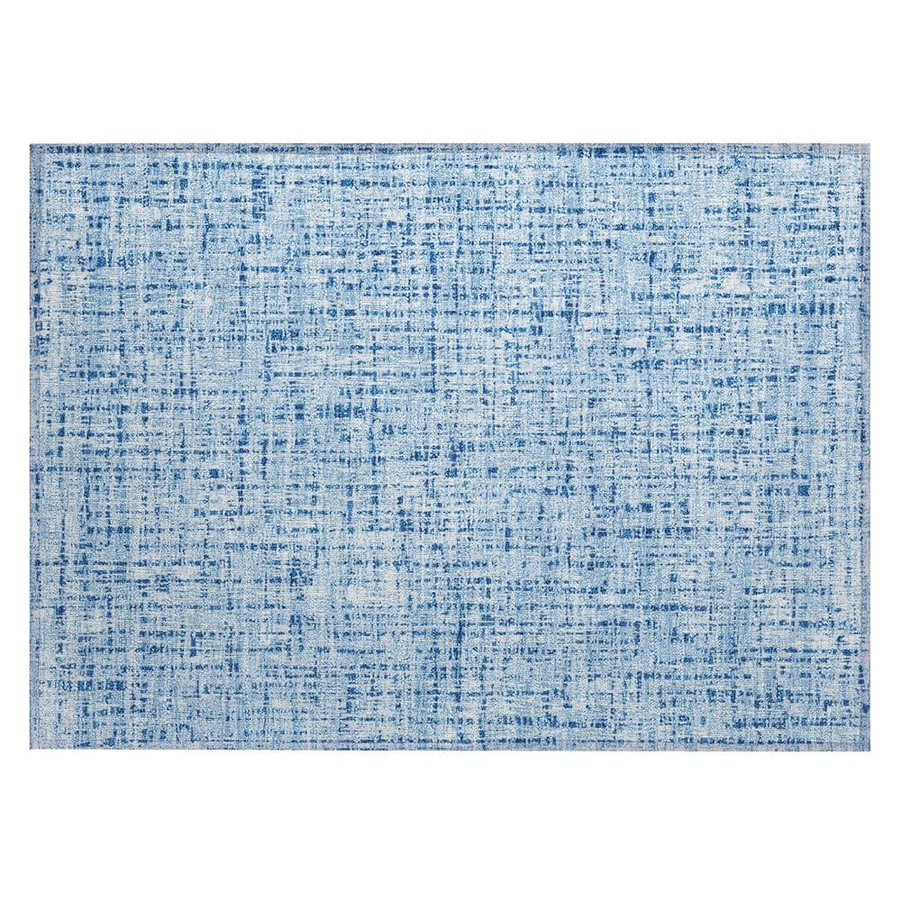 Chantille Machine Washable Indoor/Outdoor Abstract ACN2735 Blue 2 ft. x 3 ft. Accent Rug price history on PriceWatchPro