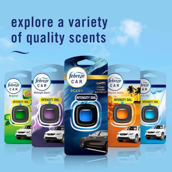 Reviews for Febreze 0.07 oz. Ocean Scent Car Vent Clip Automatic Air Freshener Dispenser (2-Count) | Pg 5