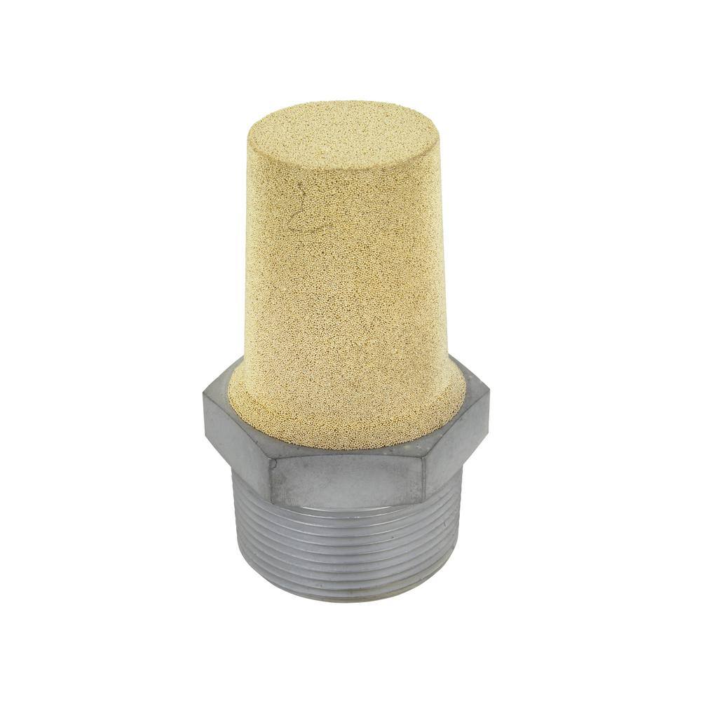 Milton Pneumatic Exhaust Muffler, 11/2 in. MNPT 40 Micron 108624A