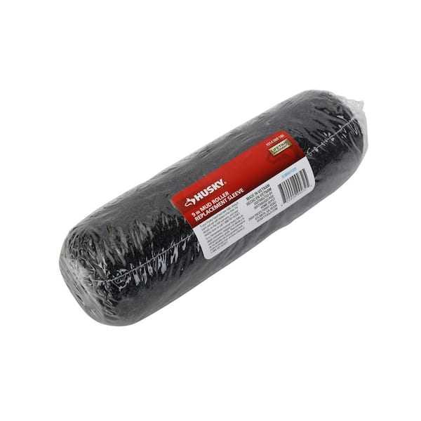 Husky 9 in. Replacement Mud Roller Cover 99232 - The Home Depot