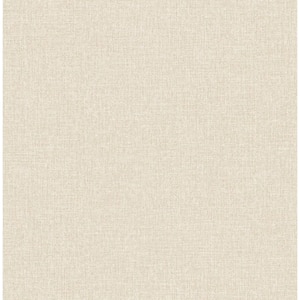 Glen Beige Linen Non Woven Wallpaper