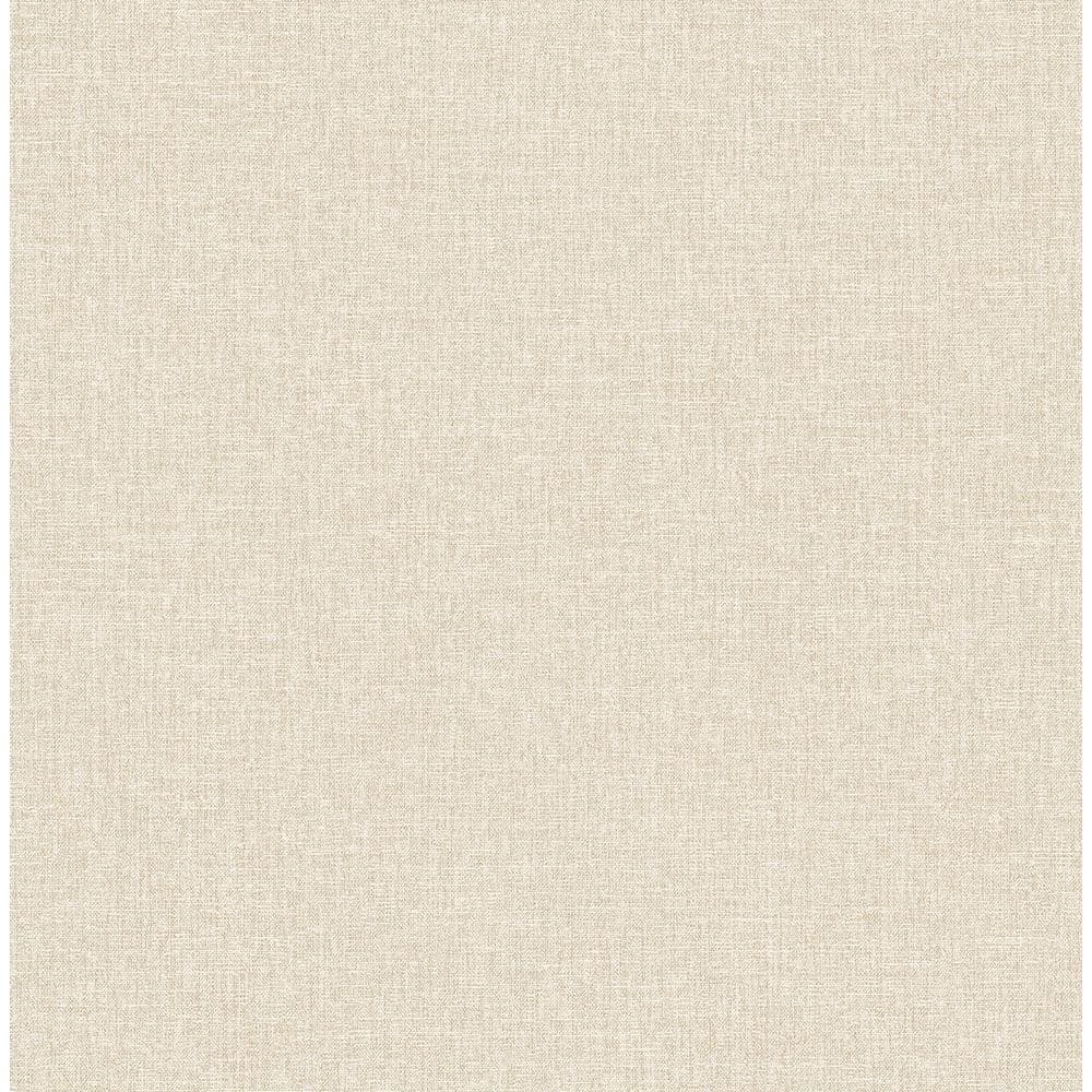 Brewster Home Fashions Glen Beige Linen Wallpaper Sample M1697SAM - The ...