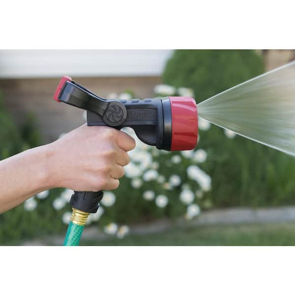 New 250 Psi Pro Large Metal Adjustable Spray Garden Lawn Hose Firemans Nozzle 