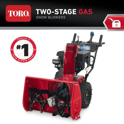 Troy-Bilt Squall 21 in. 123 cc Single-Stage Gas Snow Blower with E-Z Chute  Control Squall 123R - The Home Depot