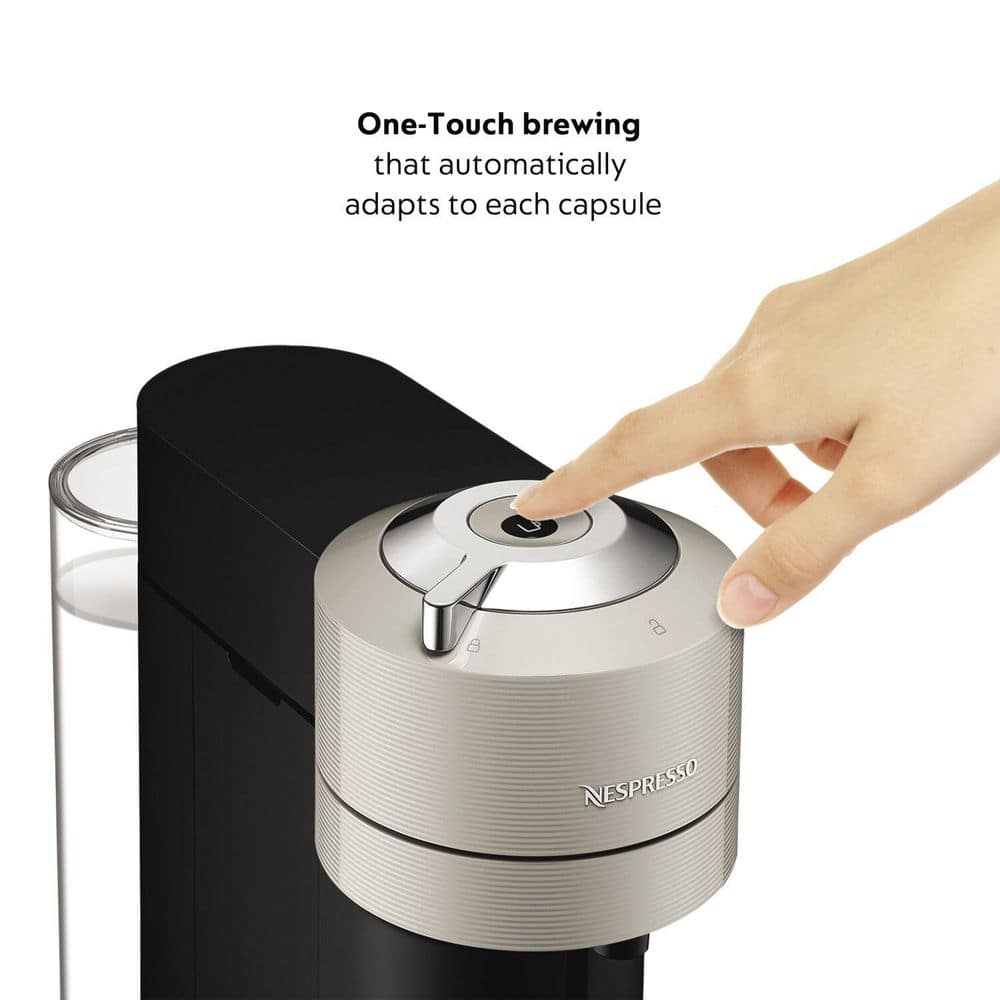 1 Cup Vertuo Next Coffee and Espresso Machine in Light Gray