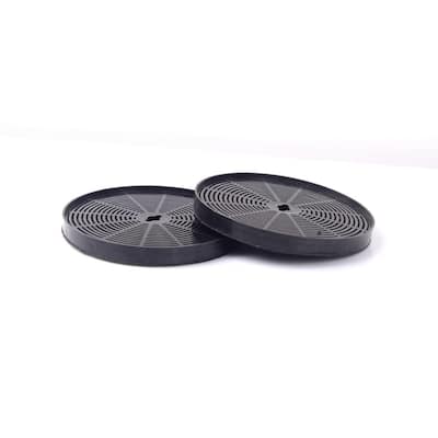 Charcoal Filters for Glass Wall Mount Range Hood (2-Pack)