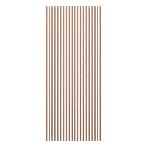 Heritage Premier Traditional 94.5 in. H x 1 in. W Slatwall Panels in Cherry 20-Pack