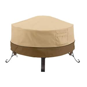 Hampton Bay Universal Round Outdoor Patio Fire Pit Cover 44" in Diameter F1 