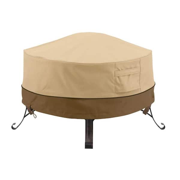 Classic Accessories Veranda 24 in. Round Full Coverage Fire Pit Cover