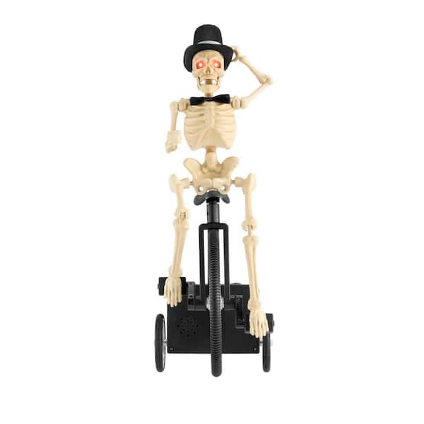 ANIMATED LED Skeleton on Tricycle