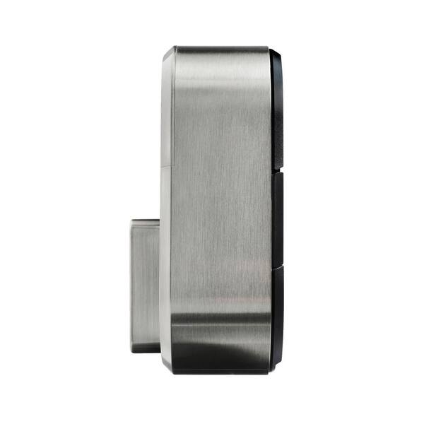 August Bluetooth Smart Lock Silver (Retrofits Over Existing Deadbolt)  AUGSL04-M01-S04 - The Home Depot