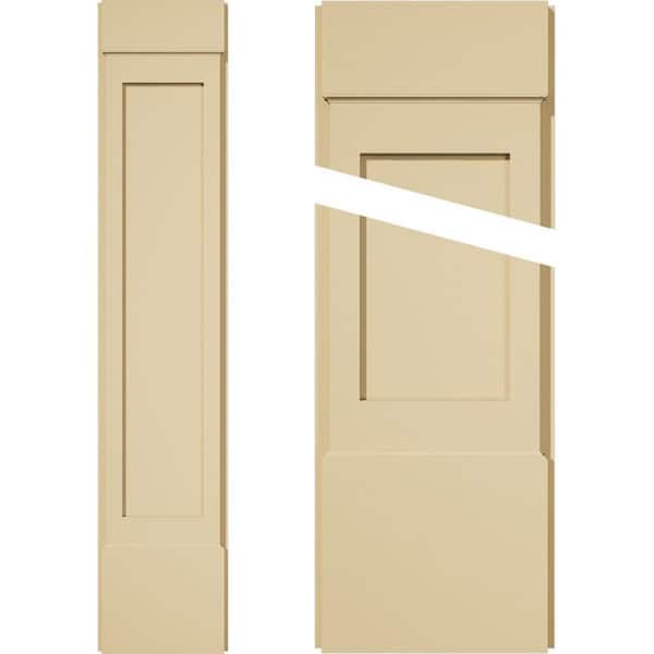 Ekena Millwork 2 in. D x 12 in. W x 60 in. L Primed Polyurethane Pilaster 1- Pack