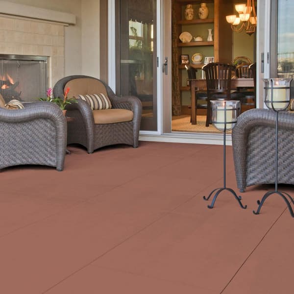BEHR PREMIUM - 1 gal. #PFC-08 Terra Brick Low-Lustre Enamel Interior/Exterior Porch and Patio Floor Paint