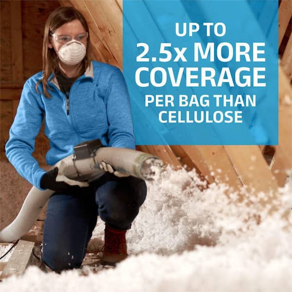EcoFill Wx R-11 - R-60 Fiberglass Blown-In Insulation 28.6 lbs