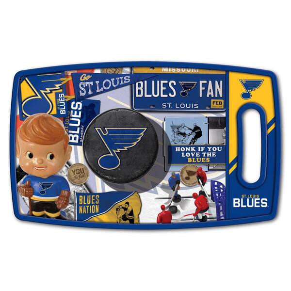 YouTheFan NHL St. Louis Blues Logo Series Cutting Board 9in x 0.5
