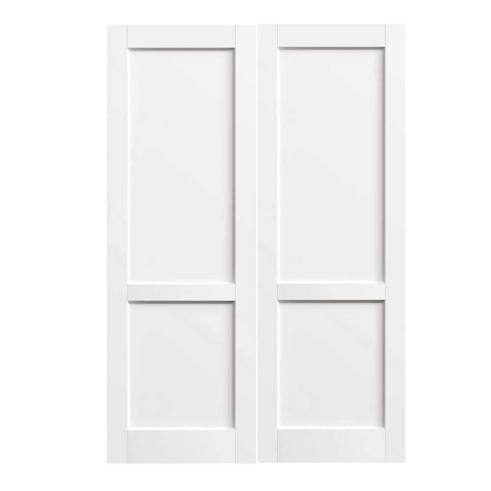 48 in. x 80 in. 2-Panel, White Primed, Solid Wood & MDF, Painted, Pre-Finished Door Panel Interior Door Slab price history on PriceWatchPro