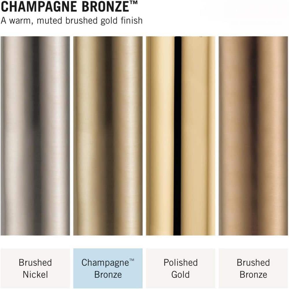 Delta Nicoli Champagne Bronze 2-Handle Widespread Bathroom Faucet