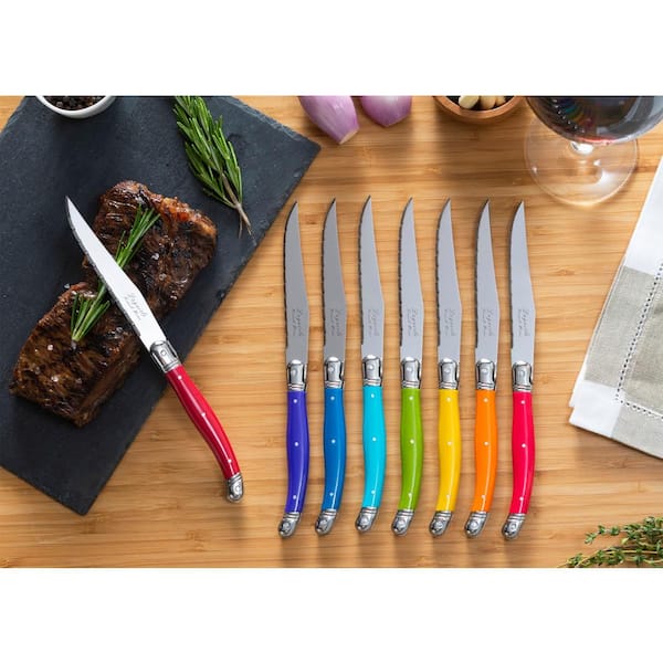 Rainbow Steak Knives – House of Cardoon