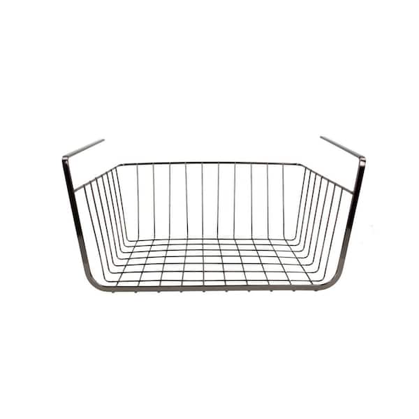 Home Basics 10.6 in. x 5.9 in. Small Equinox Under Shelf Basket
