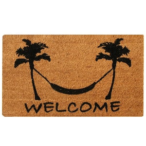 Chillin by the Shore 18 in. X 30 in.  Beach Welcome Mat