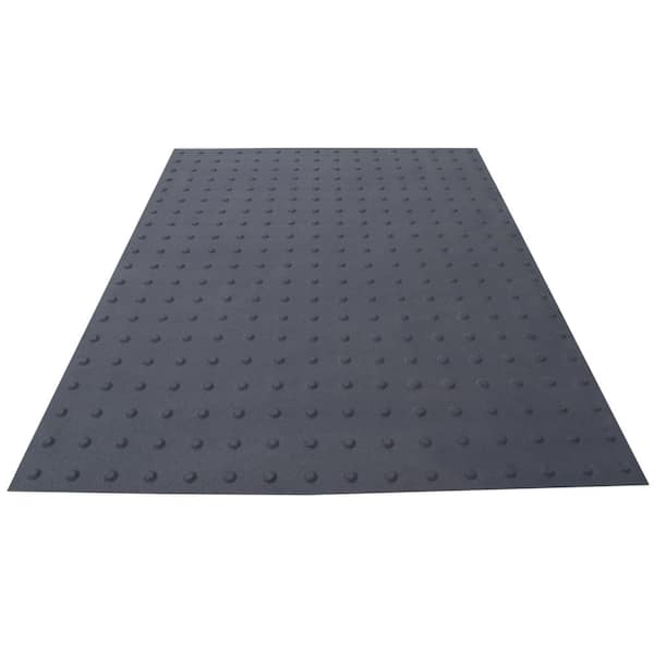 Safety Step TD SSTD RampUp 36 in. x 4 ft. Dark Gray ADA Warning