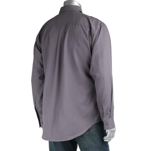 PIP Men's Medium Gray AR/FR Dual Certified Ripstop Long