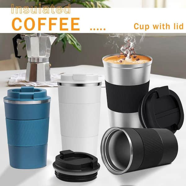24 oz glass hot liquid cups 500 ct] 24 oz Paper Coffee Cups | White main image 0