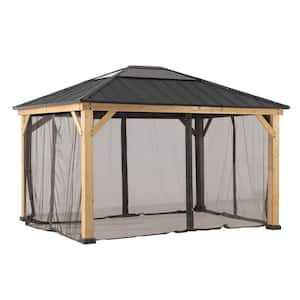 Original Manufacturer Universal Replacement Mosquito Netting for 11 ft. x 13 ft. Wood Gazebo