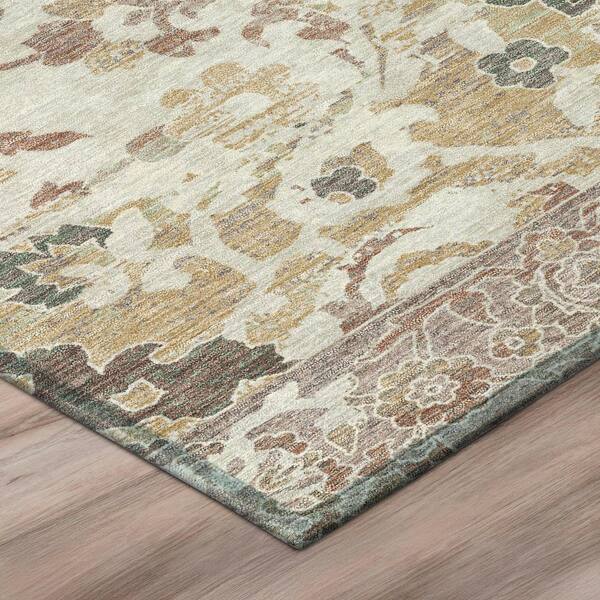 Chantille Machine Washable Indoor/Outdoor Abstract ACN3165 Cream 2 ft. x 3 ft. Accent Rug