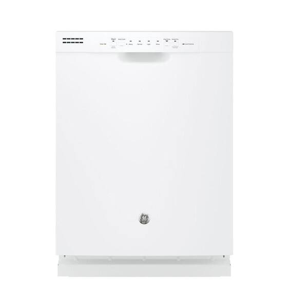 GE Front Control Tall Tub Dishwasher in White