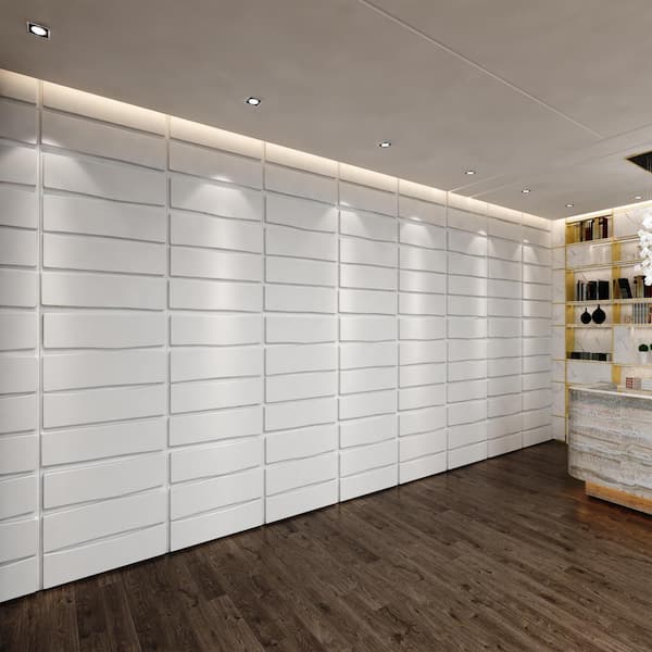 Mediterraneo 19.7 in. x 19.7 in. Decorative PVC 3D Wall Panels Artemis Wall Design