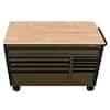 Husky 52 in. 10-Drawer Army Green Mobile Workbench