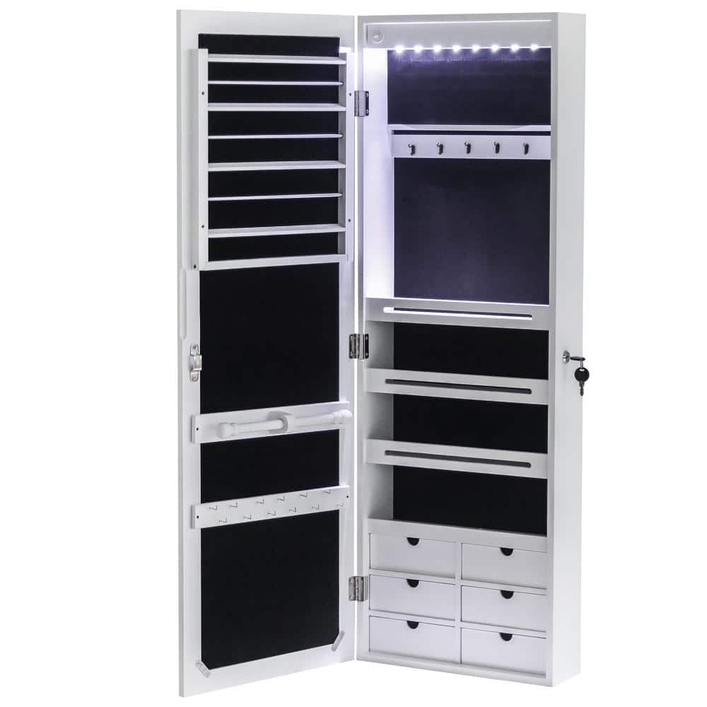 Wall hung jewelry armoire hotsell