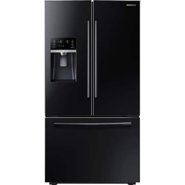 Samsung 22.5 cu. ft. French Door Refrigerator in Black, Counter Depth