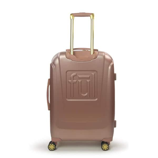 Ful Disney Textured Minnie Mouse 29 in. Hard Sided Rolling Luggage, Rose  Gold FCFL0062-661 - The Home Depot