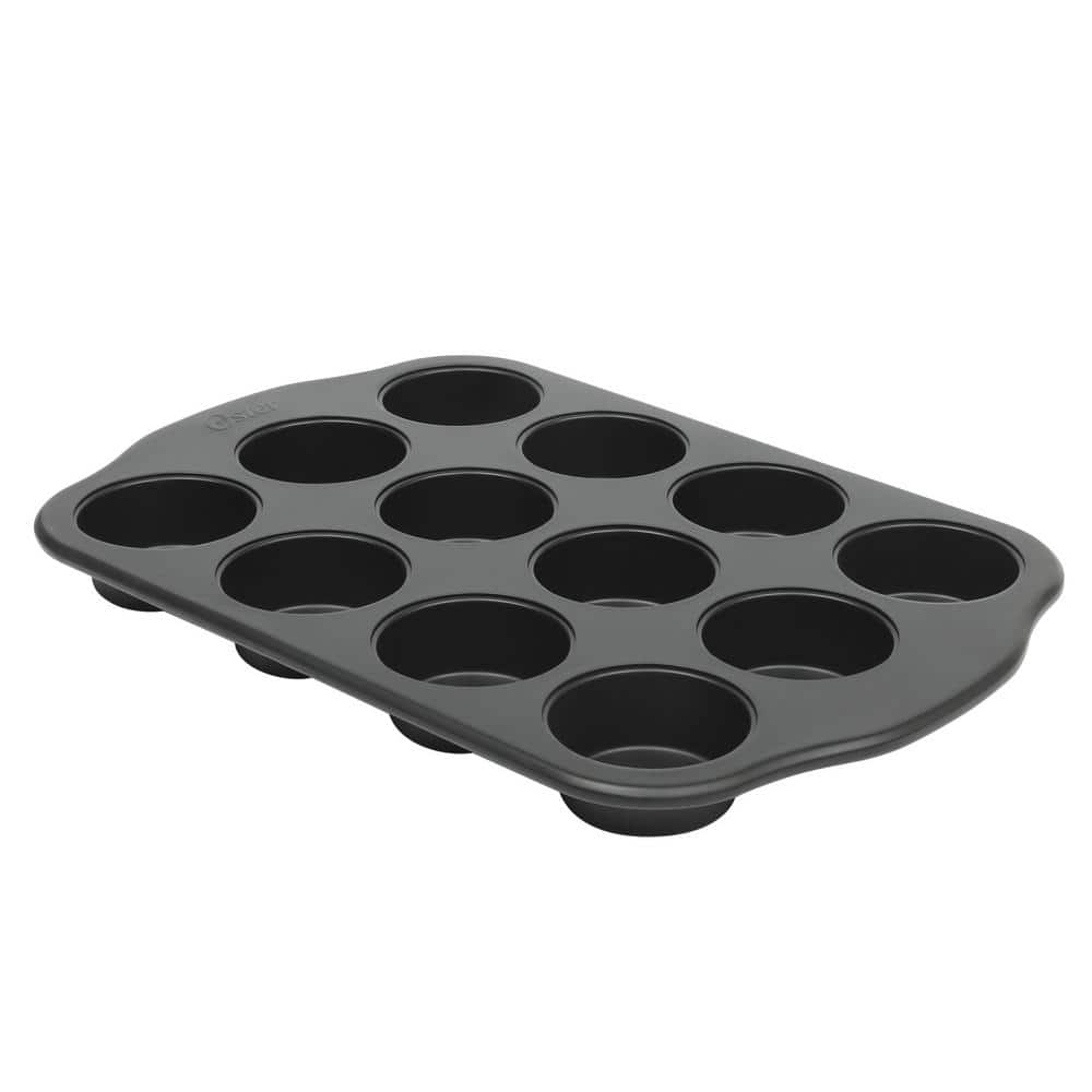 Oster Teston Matte Black 5-Piece Nonstick Carbon Steel Bakeware Set