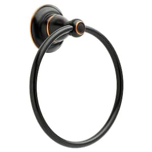 Porter Wall Mounted Towel Ring in Oil Rubbed Bronze