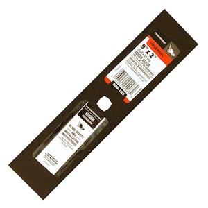 9 in. x 2 in. Universal Edger Blade with 7/16 in. Square, or 1/2 in Round Connection