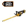 DEWALT 20V MAX 22 in. Cordless Battery Powered Hedge Trimmer with 5 Ah Battery Pack and Charger