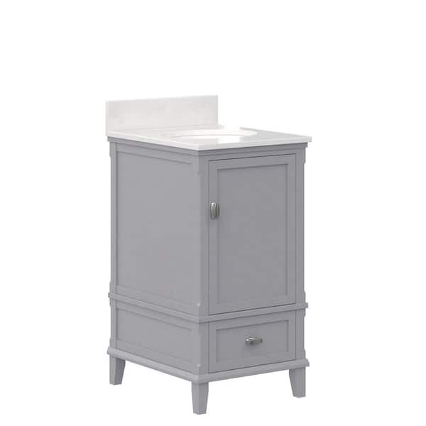 DHP Irving 18" Bathroom Vanity, Gray